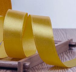 Панделка сатен -Класическо злато - 10 м №86