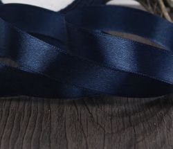 Панделка сатен- Индиго синьо - 10 м. №99