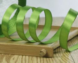 Панделка сатен - Папрат зелено - 10м. №72