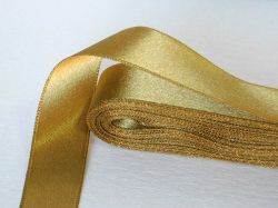 Панделка сатен - Старо злато - 10 м №10
