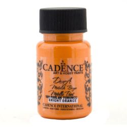 CADENCE АКРИЛНА БОЯ МЕТАЛИК DORA 50 МЛ. – BRIGHT ORANGE 169