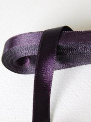 Панделка сатен - Патладжан - 10 м №38