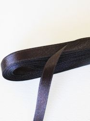 Панделка сатен - Умбра кафяво - 10 м №15