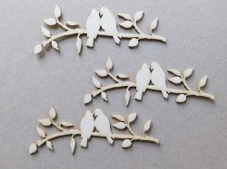 Птички на клонче - 3 бр.