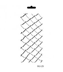 Шаблон - 25 х 10см.