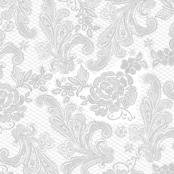 Пакет Салфетки Lace Royal pearl Silver 007654 - 15 бр.