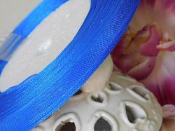 Панделка Органза - Метличина синьо - 45 м. - 0.60 см