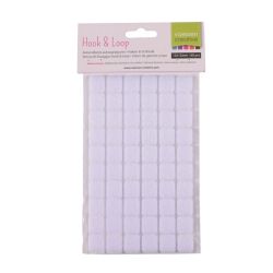 Самозалепващи велкро квадрати 15.00.х 15.00 мм - 60 бр