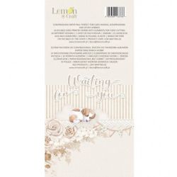 Комплект дизайнерска хартия с елементи за изрязване - WAITING FOR YOU - 24 листа