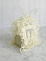 Заготовки за кутийка - Wedding