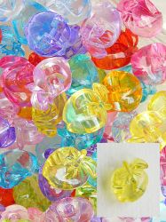 Копчета Ябълки - Прозрачни Микс - 12 бр