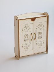 3D елементи за миниатюра - Гардероб 