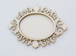 3D елементи за миниатюра - Рамка за картина с основа