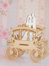 Елементи за експлодираща кутия - Каляска с младоженци