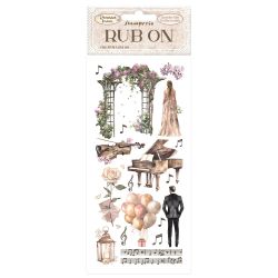 Стикери Rub-on - Romance Forever - 10,00 х 21,00 см