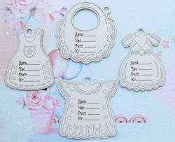 Бебешка визитка за Нея - 4 бр.