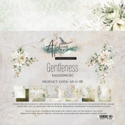 Комплект дизайнерска хартия - Gentleness - 12 двустранни листа