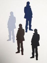 Елементи от хартия - Мъже - 4 елемента