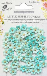 Цветенца от хартия - LITTLE BIRDIE - Arctic Ice - 60 бр.
