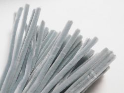 Пухкава тел - Светло Сиво - 10 бр.