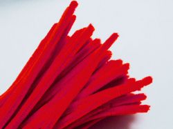 Пухкава тел - Тъмно Червено - 10 бр.