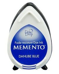 Бързосъхнещ пигментен тампон - MEMENTO - DANUBE BLUE / Дунавско синьо