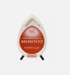 Бързосъхнещ пигментен тампон - MEMENTO - POTTERS CLAY / Грънчарска глина