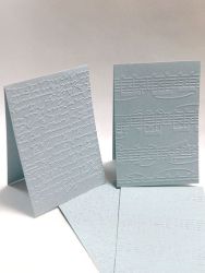 Релефни Заготовки за картички - Letter and Notes - 4  бр.