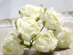 Букет рози  Vintage - Шампанско - 6 бр.