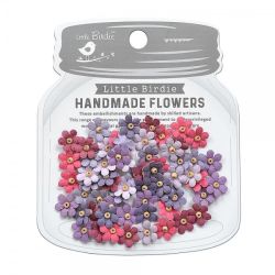 Цветенца от хартия - LITTLE BIRDIE - Birds And Berries - 60 бр.