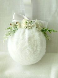 Коледна Топка - Бял пух