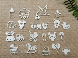 Бебешки истории - 4,00 х 4,00 см - 20 бр.