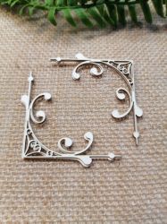 Многопластов 3D Ъгъл - 5,50 х 5,50 см - 2 бр.