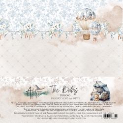 Комплект дизайнерска хартия - Baby - 24 двустранни листа