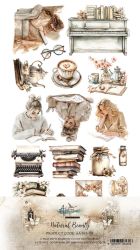 Комплект дизайнерска хартия - Natural Beauty - 6 листа