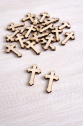 Кръст - Натурален  - 10 бр.
