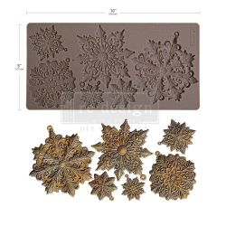 Силиконов молд - Frosted Snowflake Wonders - 12,7 x 25,40 см