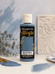 Акрилна боя Stamperia Allegro - Blue Aviation - 60 мл.