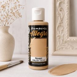 Акрилна боя Stamperia Allegro - Nougat - 60 мл.