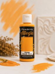 Акрилна боя Stamperia Allegro - Orange - 60 мл.
