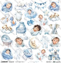 Дизайнерска хартия - Oh Baby – Baby 3 - 1 лист