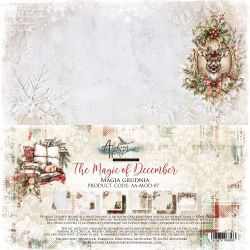 Комплект дизайнерска хартия - The Magic of December - 6 листа