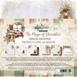 Комплект дизайнерска хартия - The Magic of December - 12 листа