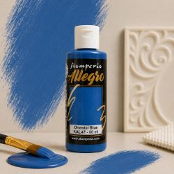 Акрилна боя Stamperia Allegro - Oriental blue - 60 мл.