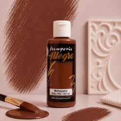 Акрилна боя Stamperia Allegro - Mahogany - 60 мл.