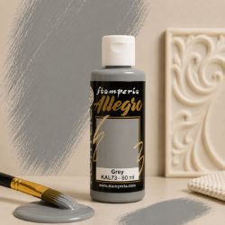 Акрилна боя Stamperia Allegro - Grey - 60 мл.