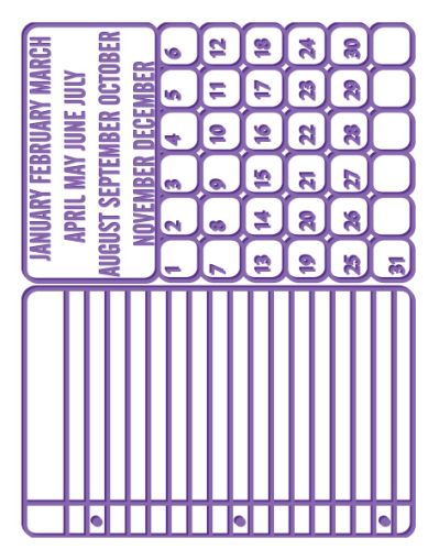 Ембосинг папка - Journal Cards