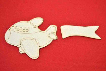 Самолет с флагче