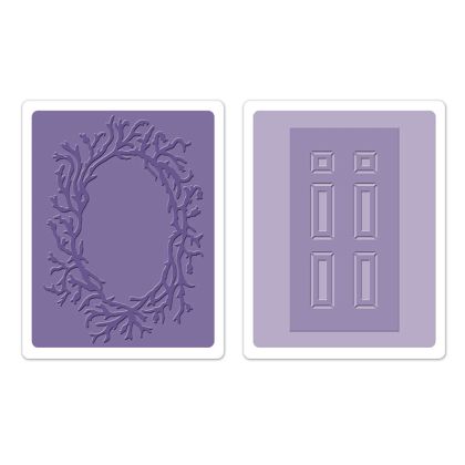 Ембосинг папки - Door & Wreath Set - 2бр.