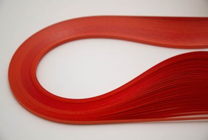 Квилинг хартия - червено-оранжев - 100бр. - 35см.